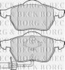 BORG & BECK BBP1766 Brake Pad Set, disc brake